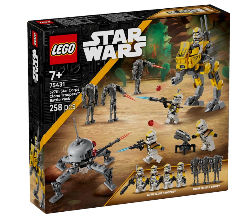 Klonsoldaten des 327. Sternenkorps Battle Pack