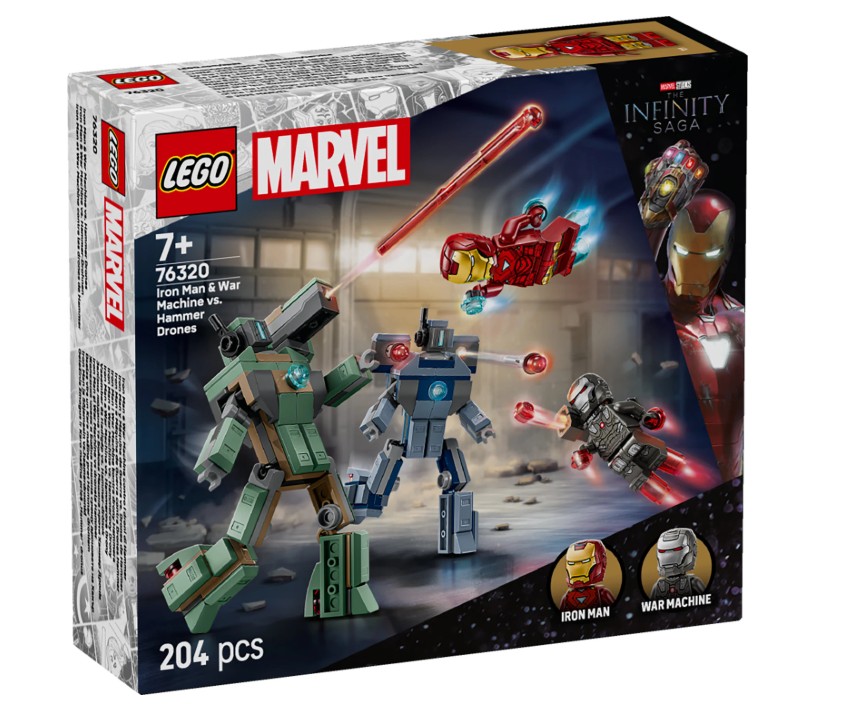 Iron Man &amp; War Machine vs. Hammer-Drohnen