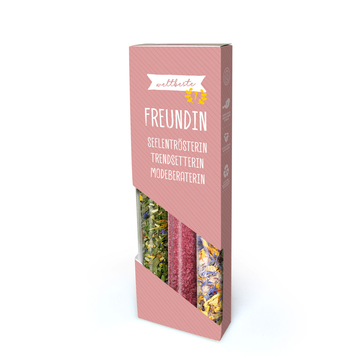 3er Set Weltbeste Freundin