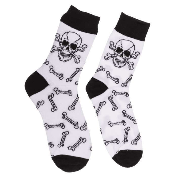 Socken, Totenkopf, Gr&#246;&#223;e 42-46