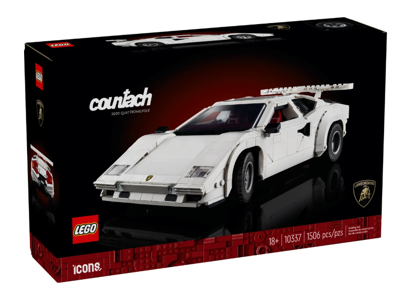 LEGO Icons Lamborghini Countach 5000 Quattrovalvole