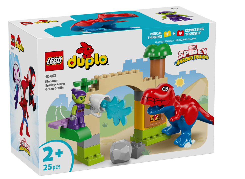 Spidey-Rex vs. Green Goblin