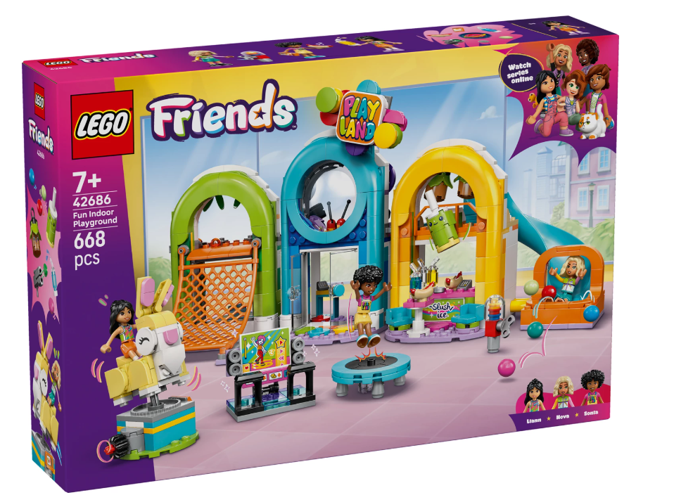 Cooler Indoor-Spielplatz