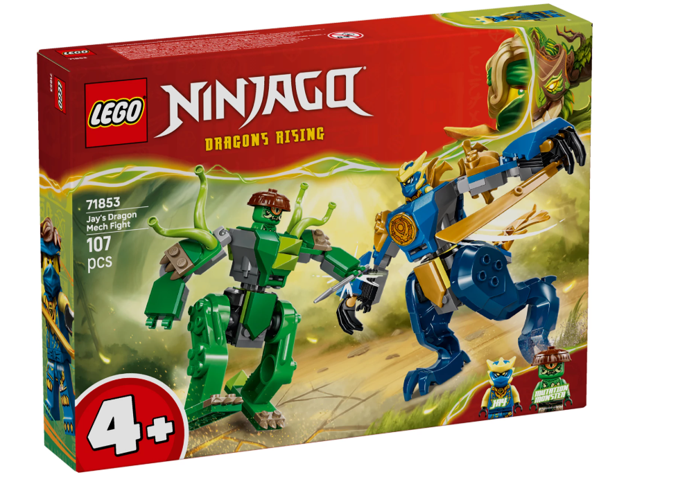 Duell mit Jays Drachen-Mech