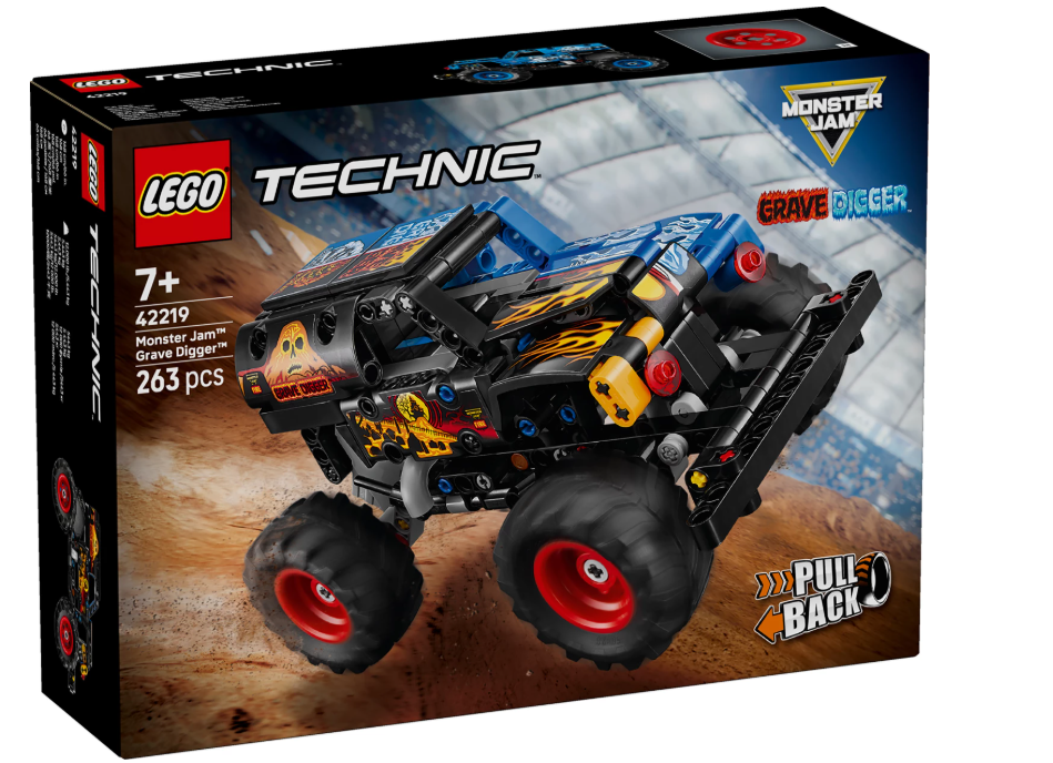 Monster Jam™ Grave Digger™ Feuer und Eis