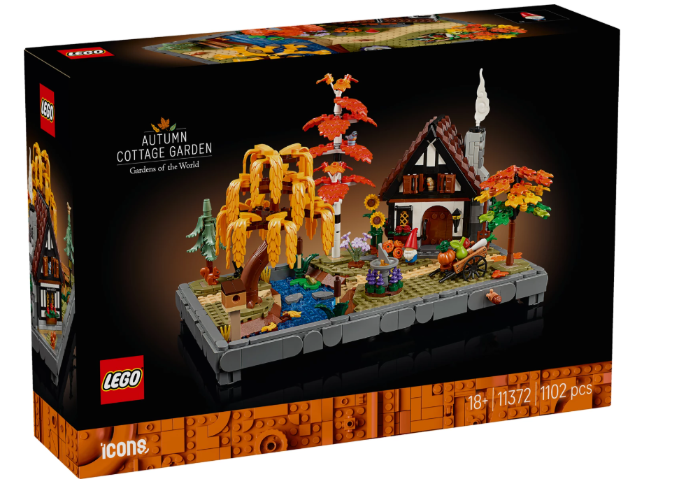 Herbstlicher Landhausgarten