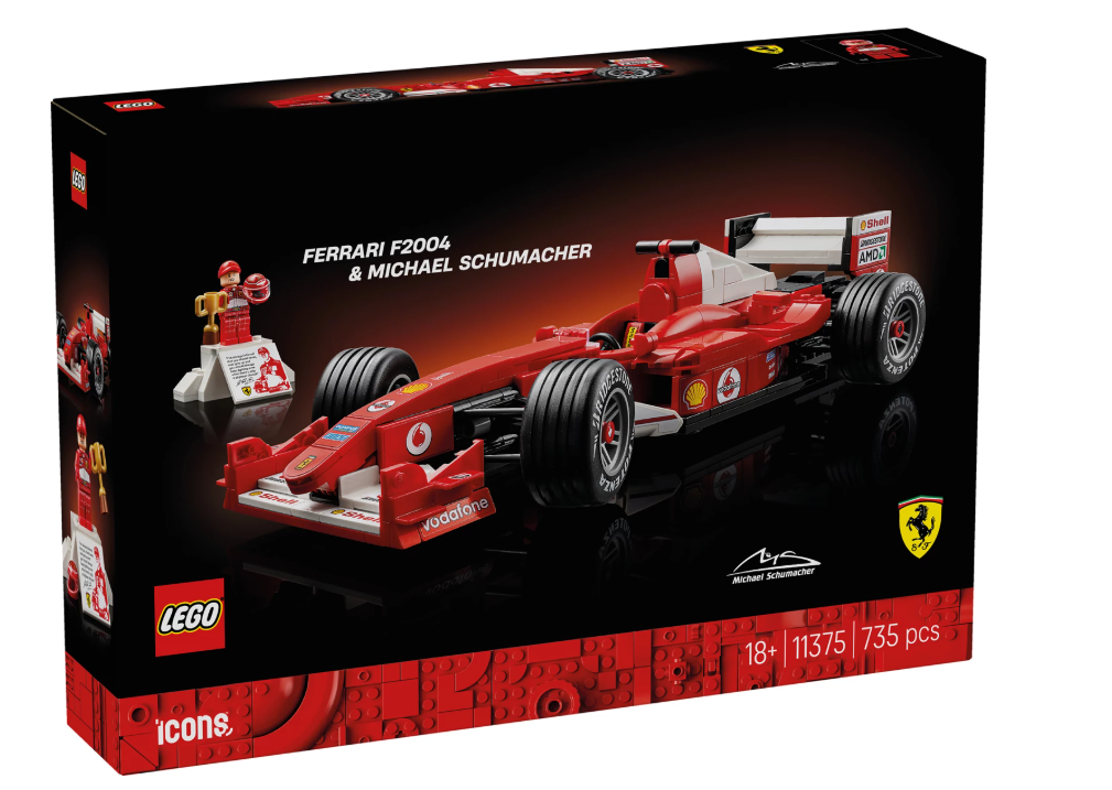 Ferrari F2004 und Michael Schumacher