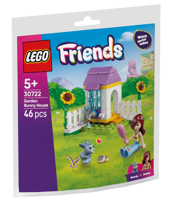 Garten mit Hasenstall