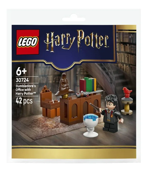 Dumbledores Büro mit Harry Potter