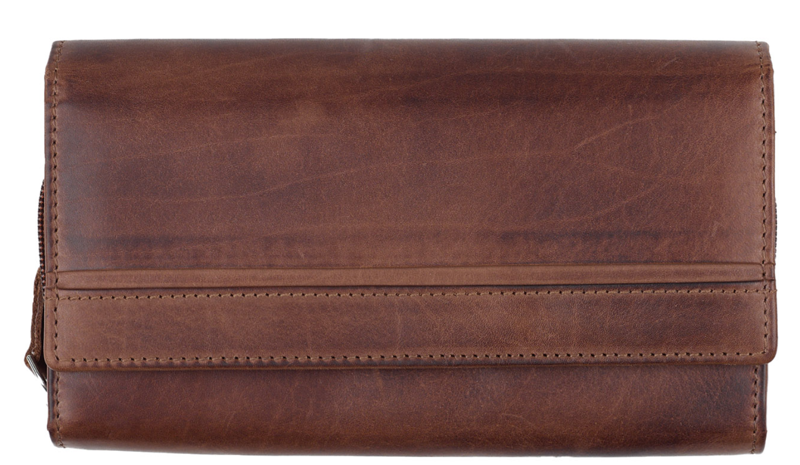 HALIFAX Tischtasche, cognac - RFID-Schutz Echtleder