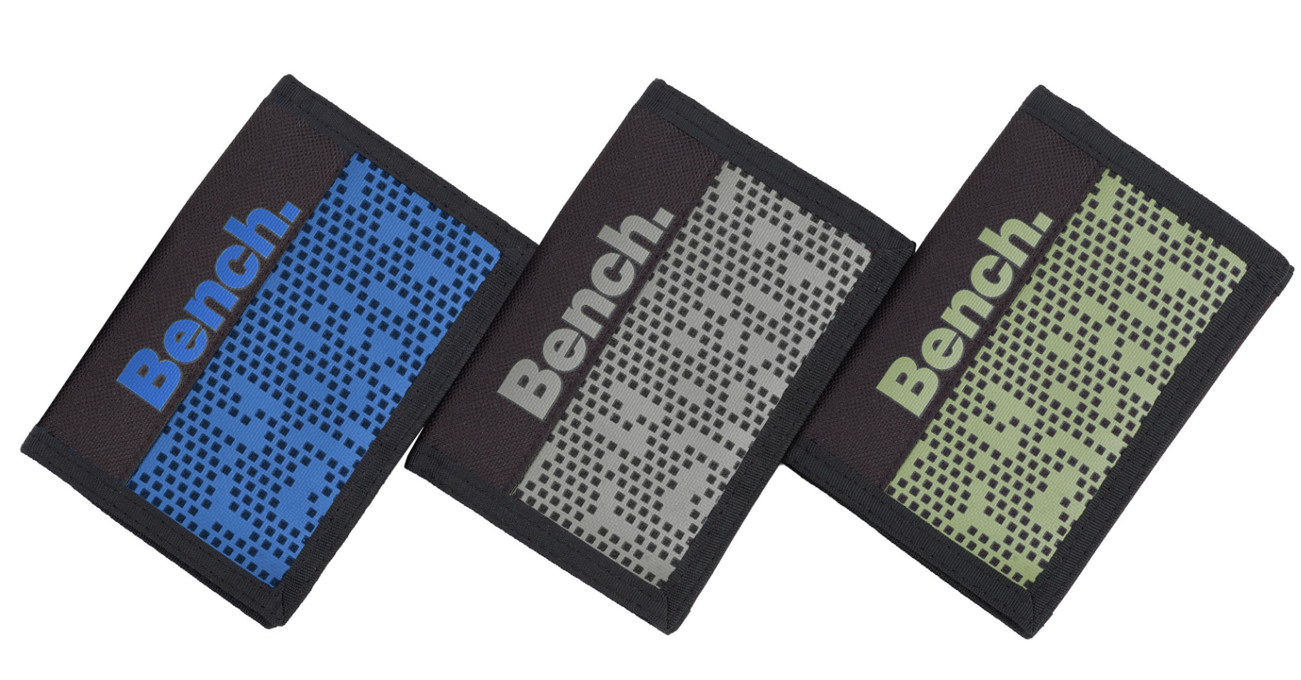 BENCH Klettbörse 3 Farben sortiert Kinder