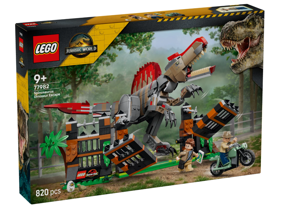 Flucht des Spinosaurus