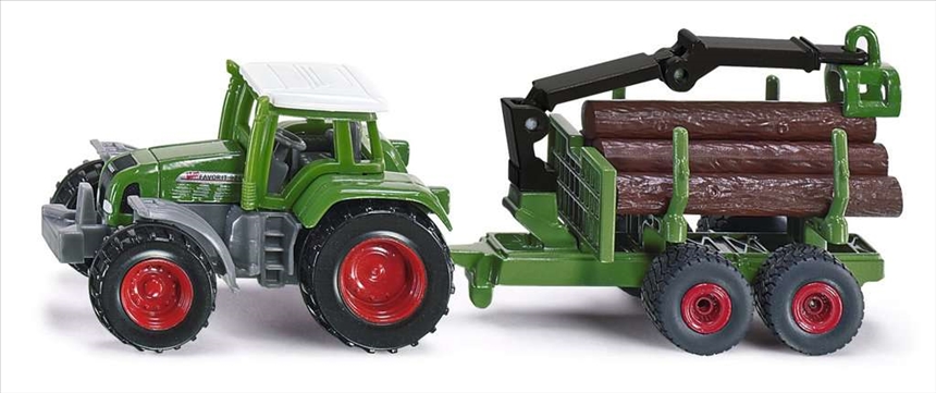 Traktor mit Forstanh&amp;#228;nger