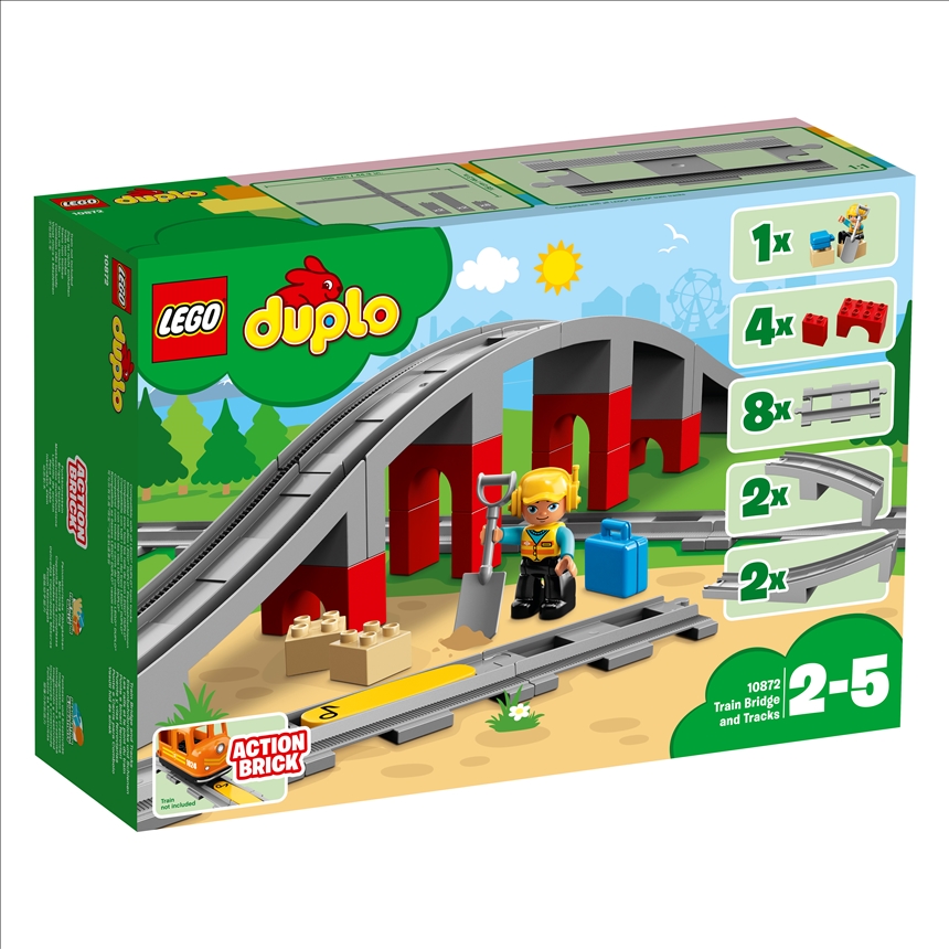 Eisenbahnbr&amp;#252;cke und Schienen
