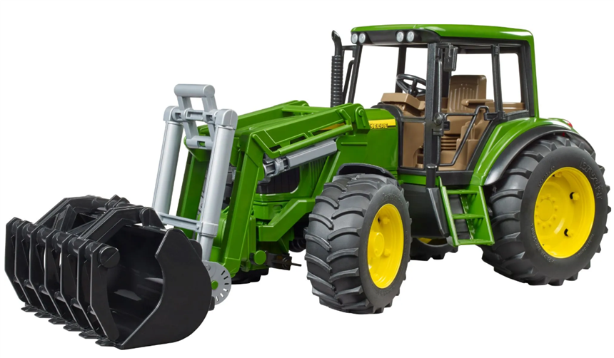 John Deere 6920+Frontlader Profi-Serie, aus Kunststoff 38.5x16.5x17.7cm
