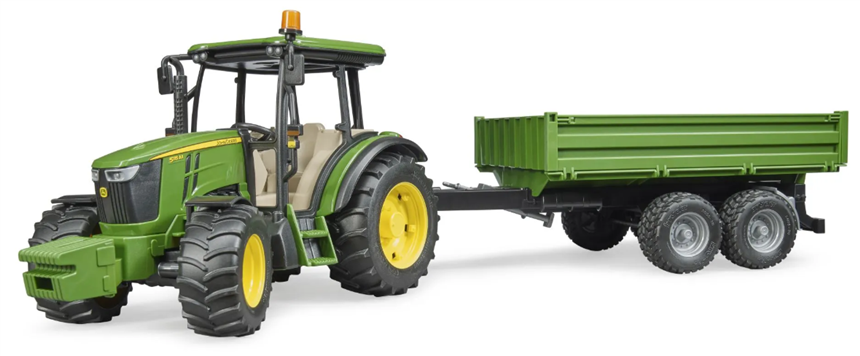John Deere 5115 M mit Bordwandanh&amp;#228;nger Profi-Serie 26x12.7x16cm,