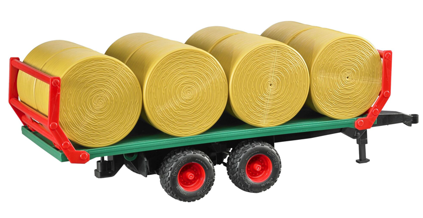 Ballentransportanh&amp;#228;nger mit 8 runden Ballen Serie profi, 44x15.5x15.5cm