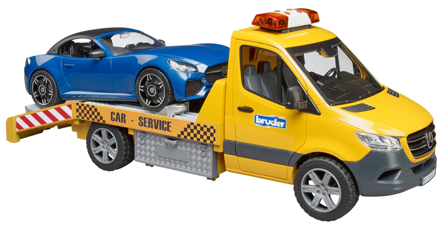 MB Sprinter Autotransporter mit Roadster und Licht- und Sound-Modul