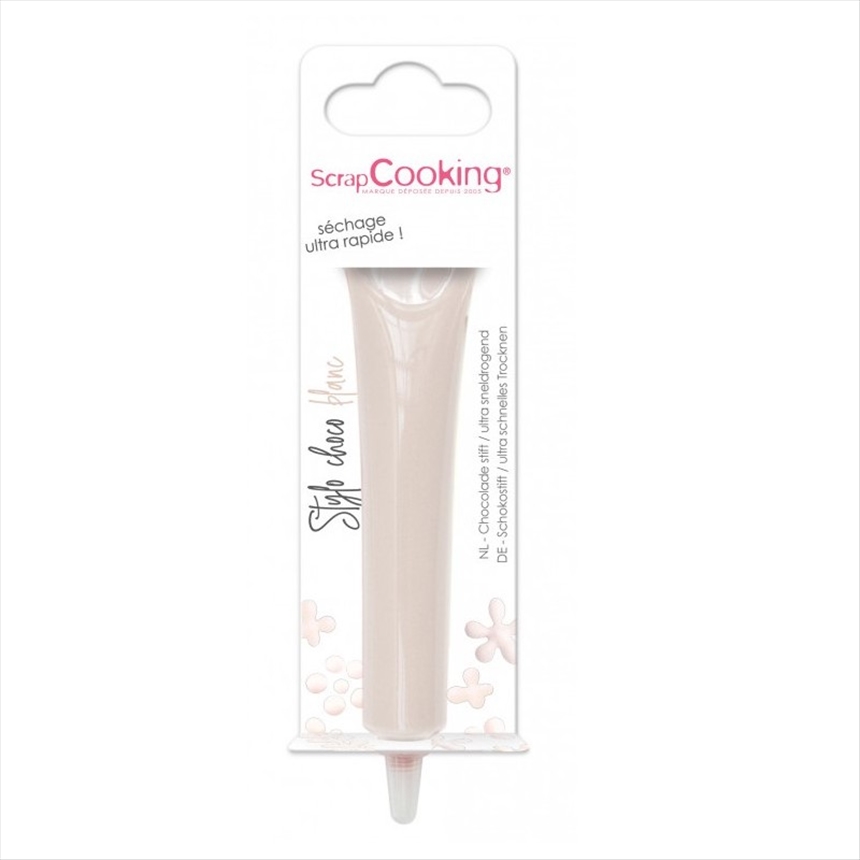 Stift mit Schokoladengeschmack weiss 25g