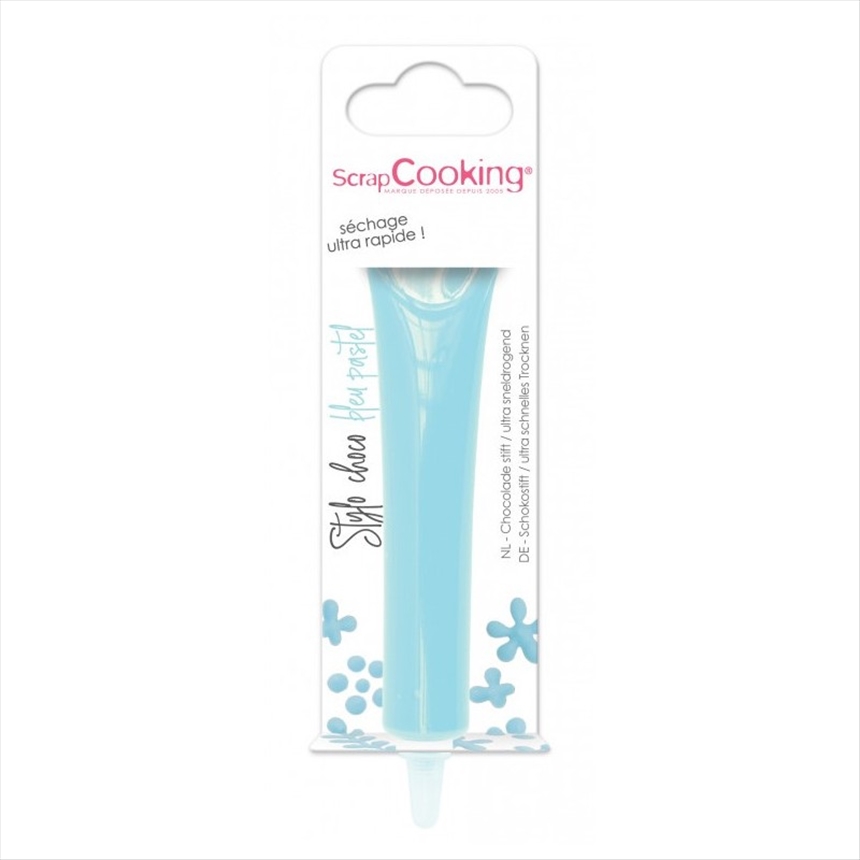 Stift mit Schokoladengeschmack pastelblau 25g