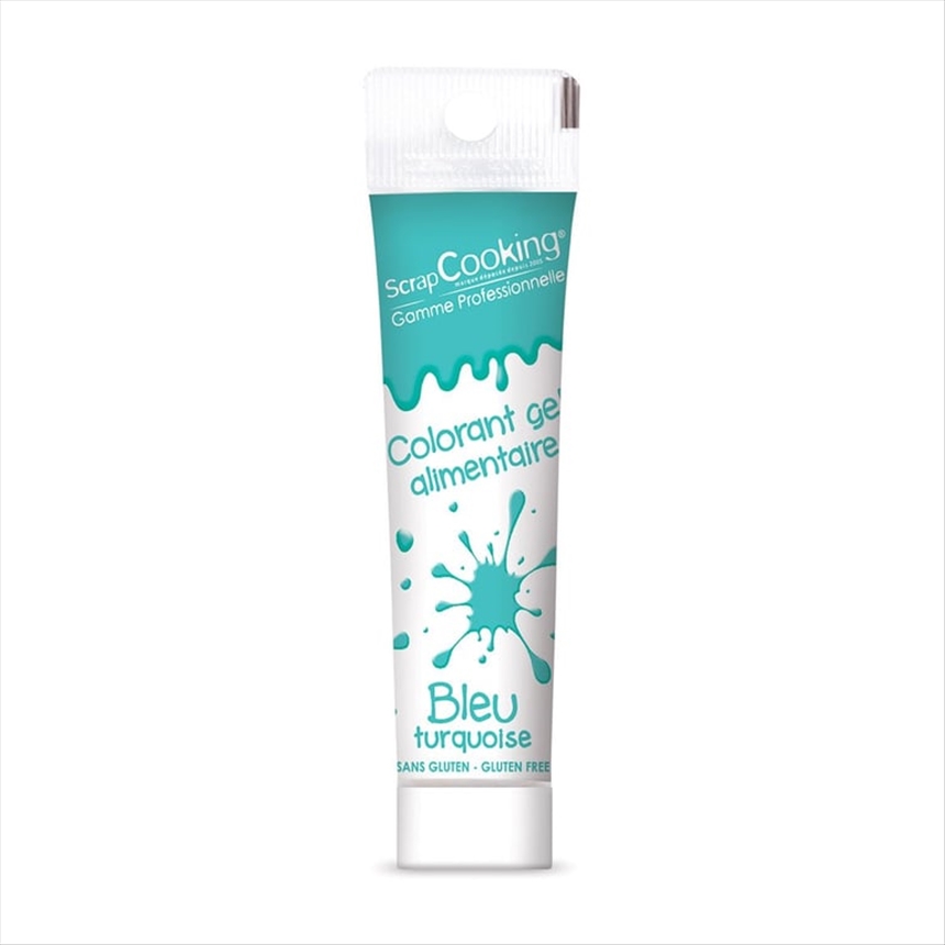 Lebensmittelfarbe Gel t&amp;#252;rkis 20g