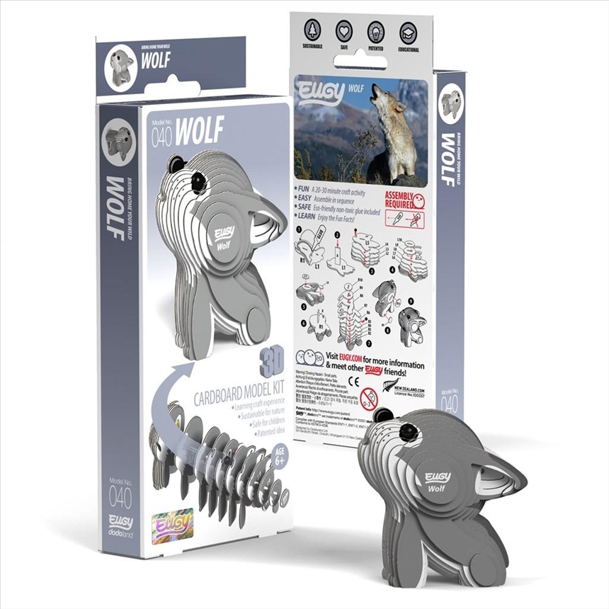 3D Bastelset Wolf
