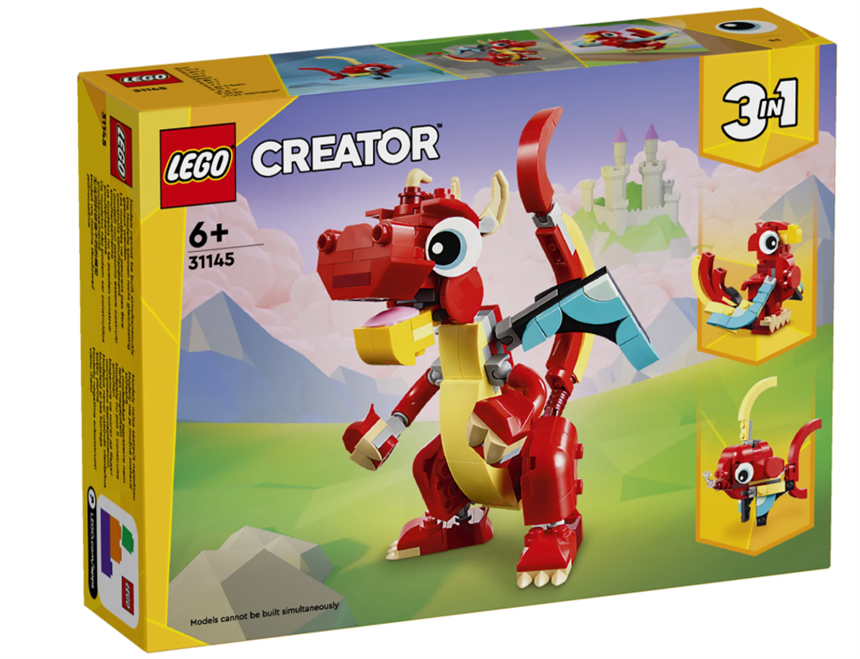 Roter Drache