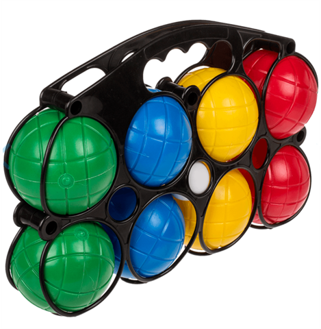 Boule-Set, mit Wasser gef&amp;#252;llt