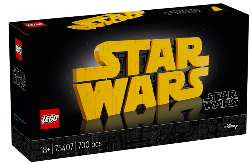 Star Wars™ Logo aus LEGO Steinen