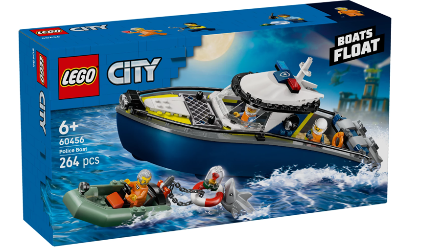 Verfolgungsjagd im Polizeiboot