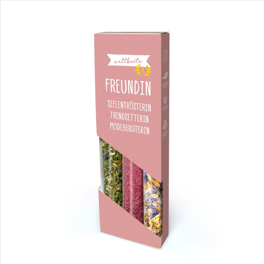 3er Set Weltbeste Freundin