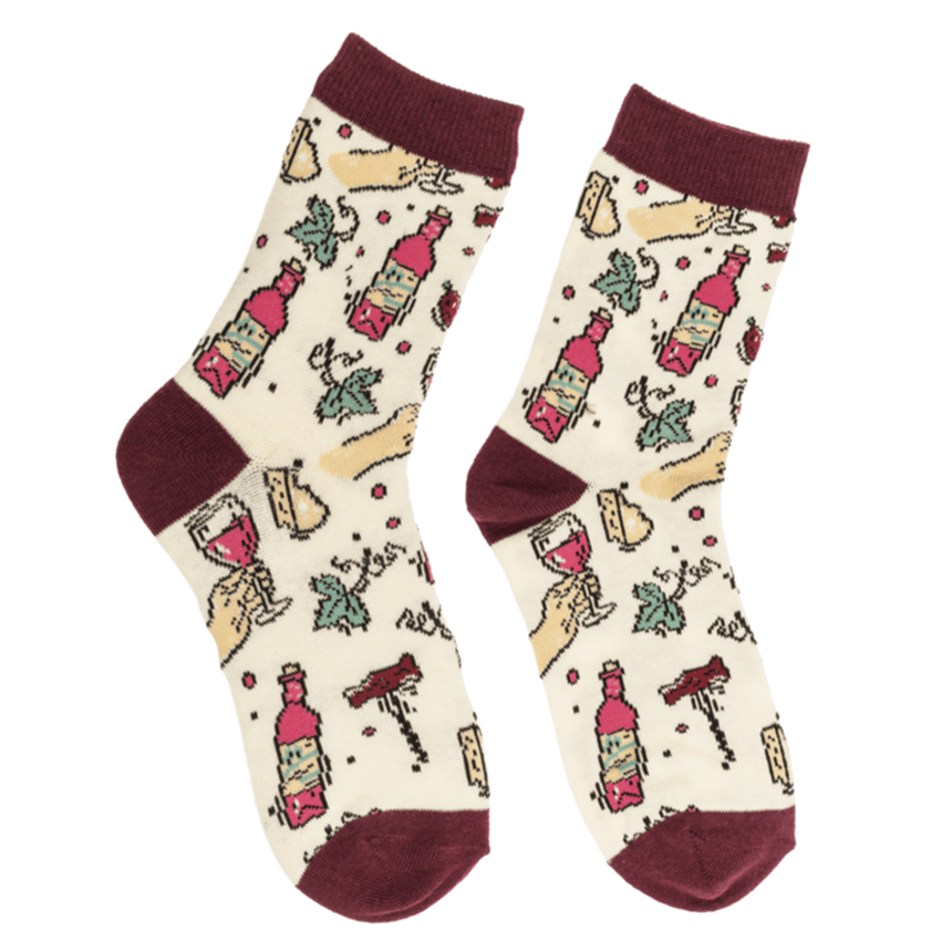 Socken, Wein, Gr&amp;#246;&amp;#223;e 36-42