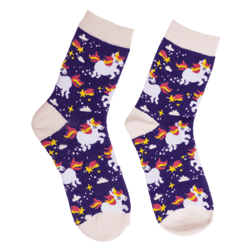 Socken, Einhorn, Gr&amp;#246;&amp;#223;e 36-42