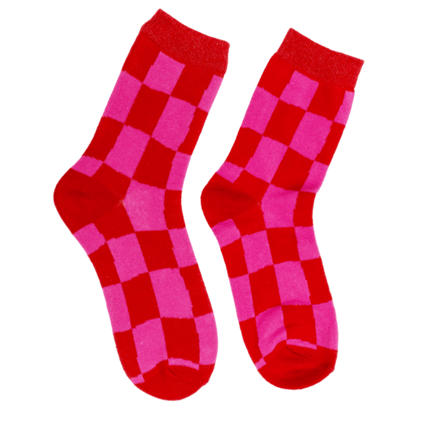Socken, Karo, Gr&amp;#246;&amp;#223;e 36-42