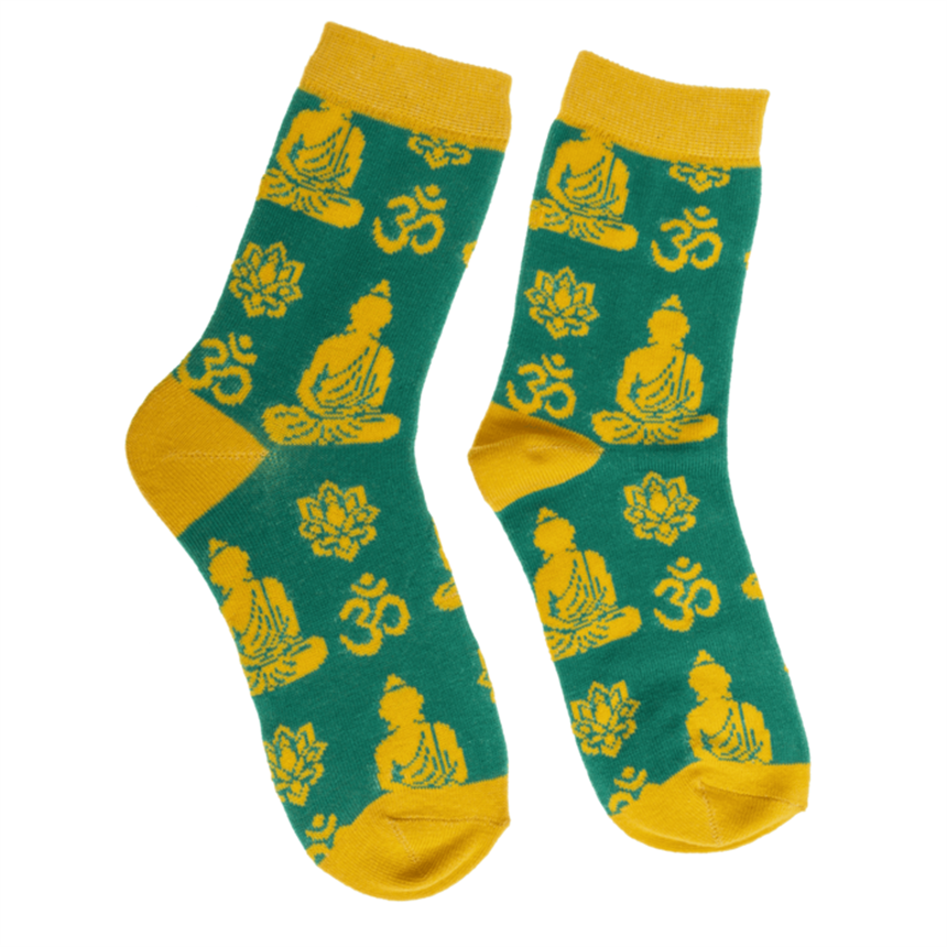 Socken, Buddha, Gr&amp;#246;&amp;#223;e 36-42