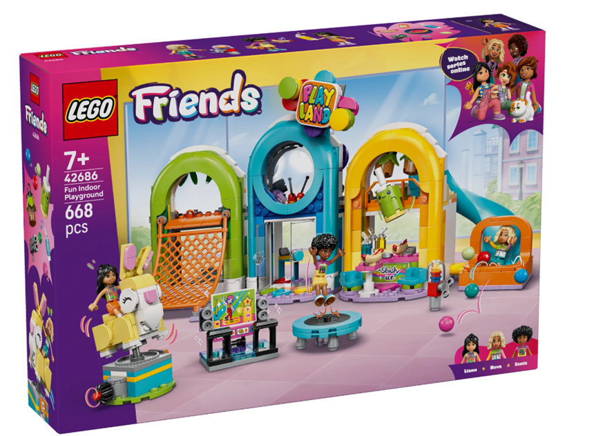 Cooler Indoor-Spielplatz