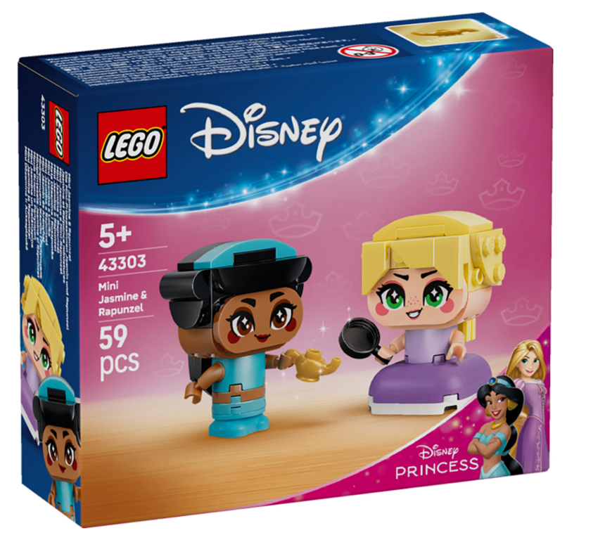 Die Mini-Prinzessinnen Jasmin und Rapunzel