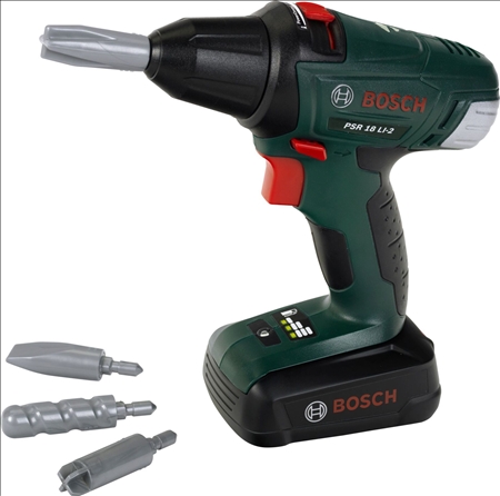 Akkuschrauber Bosch 20x6.5x19 cm, 3 Aufs&#228;tze, Batterien 3xAA exkl. ab 3+