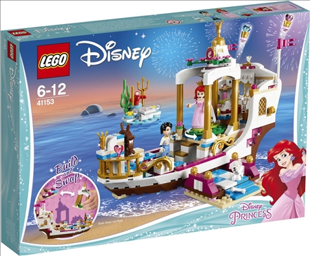 Arielles Hochzeitsboot Lego Disney Princess, 380 Teile, ab 6 Jahren