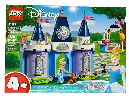Cinderellas Schlossfest Lego Disney Princess, 168 Teile, ab 4 Jahren