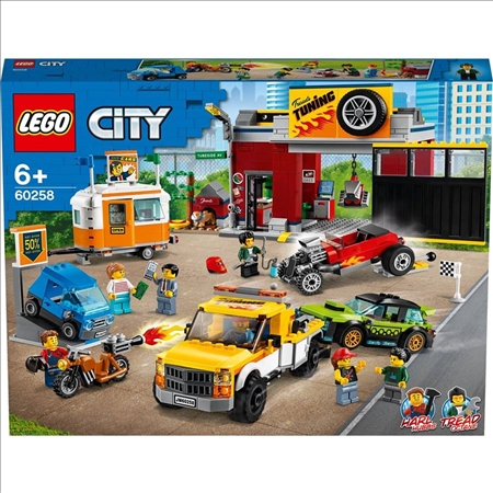 Tuning-Werkstatt Lego City, 897 Teile, ab 6 Jahren