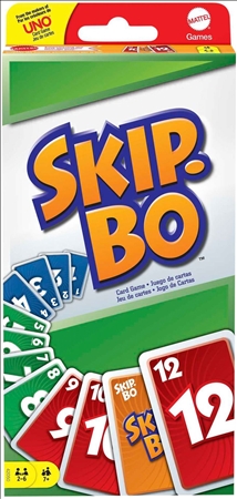 Skip-Bo, d/f/i ab 7 Jahren, 2-6 Spieler, ein strategisches Spiel