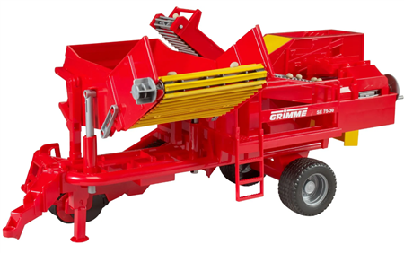 Kartoffelvollernter Grimme SE 75-30 m. 2 Spritzrahmen Kartoffelimitate Profi-Serie, 49.1x18x18.4cm