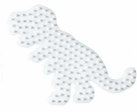 Stiftplatte Dino weiss