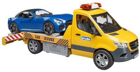 MB Sprinter Autotransporter mit Roadster und Licht- und Sound-Modul