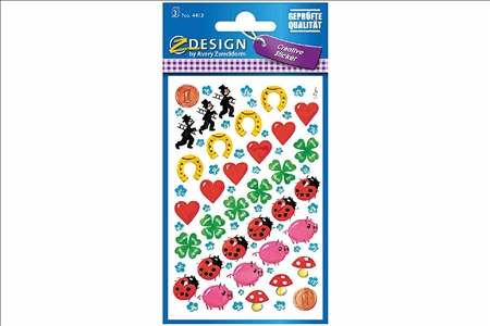 Z-DESIGN Sticker Creative 4413 Gl&#252;ckssymbole 3 St&#252;ck
