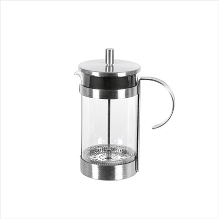 MY KAFFEEBEREITER 8 TASSEN GLAS / VERCHROMT 1000 ML