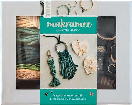 Makramee Schmuckset Happy