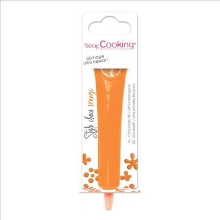 Stift mit Schokoladengeschmack orange 25g