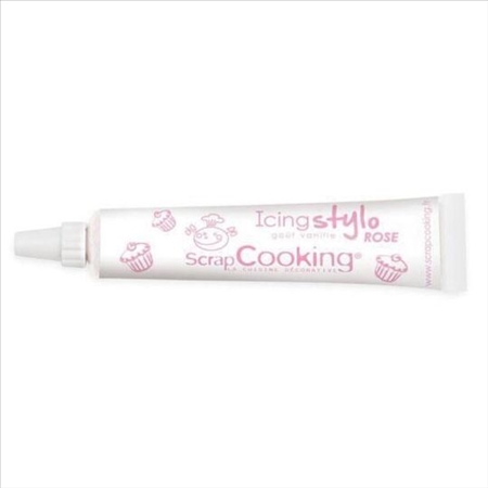 Zuckergussstift Vanille rosa
